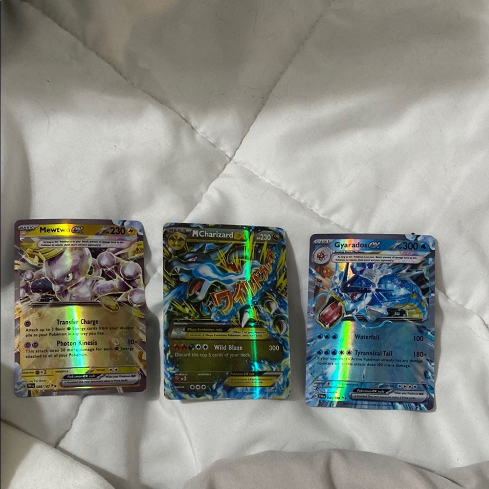 Pokemon Trading Cards - Gold, Blue, Silver